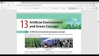 Grade 9 Science - Artificial Environment and Green Concept [ part 1]