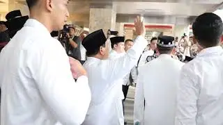 Presiden Prabowo Salat Idulfitri di Istiqlal, Disambut Antusias Warga