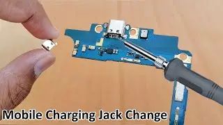 BANDILI SYSTEM CHARGE KWA KUTUMIA GUN  How to change Mobile Charging port with Heat Gun