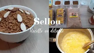 Sellou, recette marocaine, authentique et détaillée !