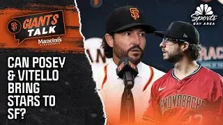 Can Buster Posey and Tony Vitello attract free-agent stars for Giants? | Giants Talk | NBCSBA