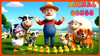 🦄 Learn Farm Animals & Sounds! 🎵 🆕 New Version of Old MacDonald