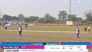 RP Prajapati 11 vs Black Tiger live cricket match | PSYS CRICKET LEAGUE SEASON 3 live - Lion Sports