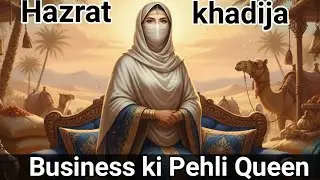 Hazrat Khadijaؓ | Business Mindset wali Sab Se Azeem Muslim Woman | Aesthetic visuals 