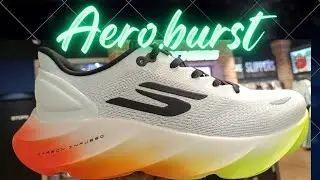 Skechers running Aero burst comfort that performance hiper burst ice shoes (apma)