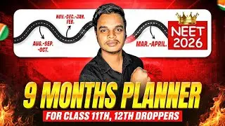 Starting From Now 🔥? Ultimate Strategy To Crack NEET 2026