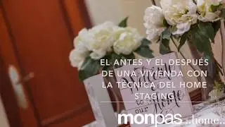 ANTES Y DESPU&Eacute;S DEL HOME STAGING. INMOBILIARIA MONPAS