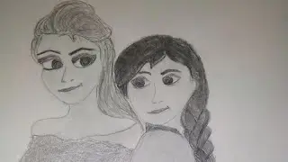 Drawing Elsa & Anna - Frozen   Fever | drawholic