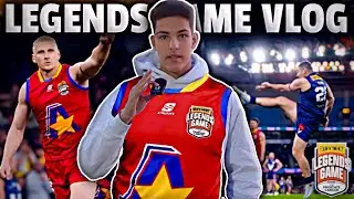 DAN GORRINGE KICKS THE WINNER | AFL Legends Game Vlog!!!