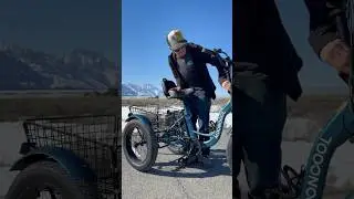The Electric Trike That Actually Feels Like Luxury | Mooncool TK1 #ebike #shorts