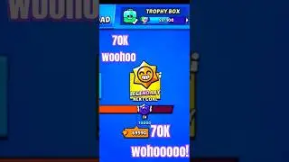 70K🔥wohooo! #starroad #brawlstars #supercell #myluck #barley #legendarystardrop #legendary #brawl
