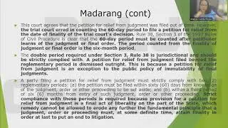 Civil Procedure - Petition for Relief from Judgment
