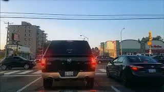 Toronto Dash Cam morning Drive