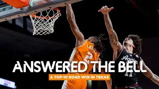 Answered the Bell: Top-10 Road Win in Texas