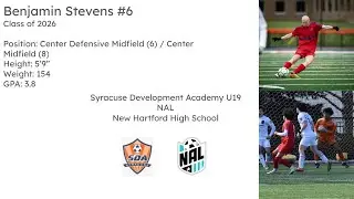 Benjamin Stevens 2026 Highlight Video