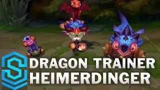 Dragon Trainer Heimerdinger Skin Spotlight - Pre-Release - League of Legends