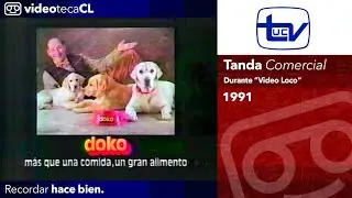 Tanda Comercial Canal 13 (1991) *INCOMPLETA*