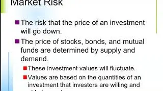 Types of Investment Risk