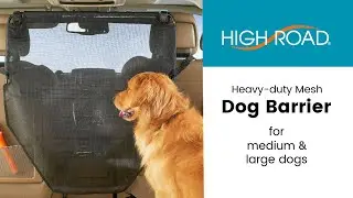 Keep Pets Safe and Passengers Happy, High Road&reg; Dog Barrier for Cars 🚗🐶