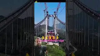SUPER ANCHOR BLOCK BRIDGE - TIANMEN BRIDGE anpan EXPRESS #construction #shorts