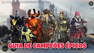 GUIA DE CAMPE&Otilde;ES - Magnarr - Zargala - Hoskarul - Kytis - Cardinal - RAID SHADOW LEGENDS 