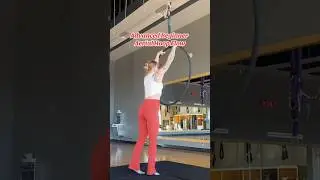 Aerial Hoop &mdash; Advanced Beginner Flow #aerialhoop #aeriallyra