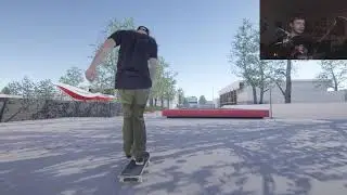 Skater XL grind to grind attempt