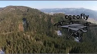 CopterFlug Landschaft Nähe Kapfenberg