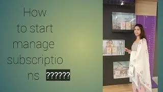 how to Manage subscriptions wellness set in Oriflame  wellness set subscriptions 3month wellness set