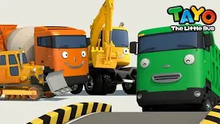 *NEW* Tayo Strong Heavy Vehicles Finger Family! l Car Songs for Kids l Tayo the Little Bus