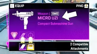 Micro Uzi In Apex Legends