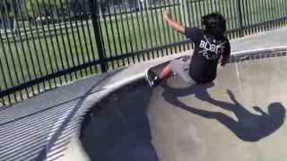 Alan Sangma in the Pool at Chino Skatepark (Ayala)