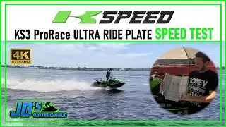 ЧАСТЬ 3: Тест скорости подвесной платформы Kspeed KS3 ProRace для гидроцикла Kawasaki Ultra 310 длиной более 22 футов [4K]