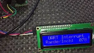 Nuvoton N76E003 UART Interrupt Example - LVMax-EZ0 SONAR Sensor Demo