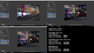 Overclock comparison - i7-4770K - Cinebench R15