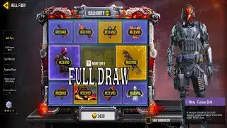 Buying Full Hell Fury Draw in COD Mobile | New Legendary Chopper - Hell Dog