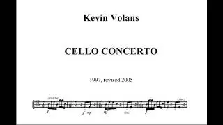 Kevin Volans - Cello Concerto (1997, rev. 2005)