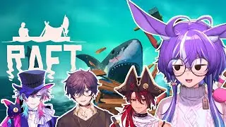 Michi Plays Raft with K9Kuro, Shoto, Gavis Bettel (Feb 21 2025)