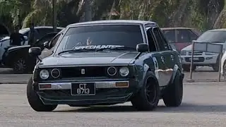 Двигатель Toyota KE70 4K, только дрифт-пончик