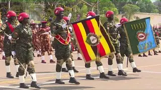 Original Uganda Flag driven away from kololo as UPDF procedees with the parade
