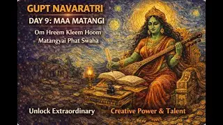 माँ मातंगी बीज मंत्र | Gupt Navratri 2026 Day 9 | Divine Shakti
