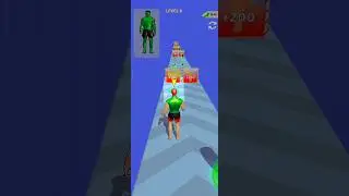 MUSCLE RUSH LEVEL 6 COMPLETE |#games#cartoon game #shorts#motivation#indiangame #runninggame