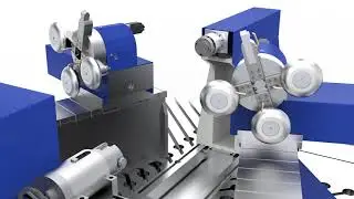 AHD2800 2S Metal Spinning Machine