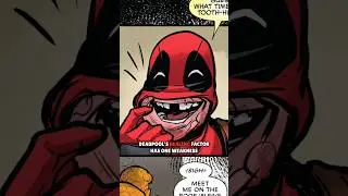 Deadpool's Healing Factor Has One Weakness ( His Healing Factor Is Not Totally Effective ) #shorts