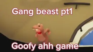 Me and @SleepyG. play gang beast but we share 1 braincell
