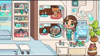 🐾 VET CLINIC TOUR || AVATAR WORLD || PAZU || AESTHETIC 🧺 #avatarworld #vetclinic #pets #viral #pazu 