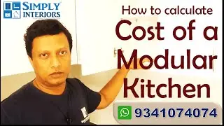 How to calculate Cost of a Modular Kitchen | Modular Kitchen Price cost calculator