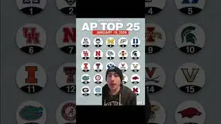 College basketball week 11 AP top 25 👀