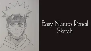 Naruto Pencil Sketch Drawing #hetviarts