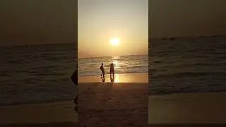 Goa baga beach sunset view #goa #bagabeach #beach #viral #trending #shorts #short #shortvideo